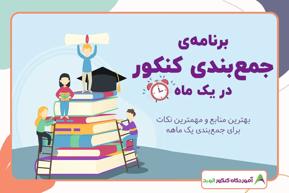 این تصویر بهترین منابع جمع بندی کنکور است